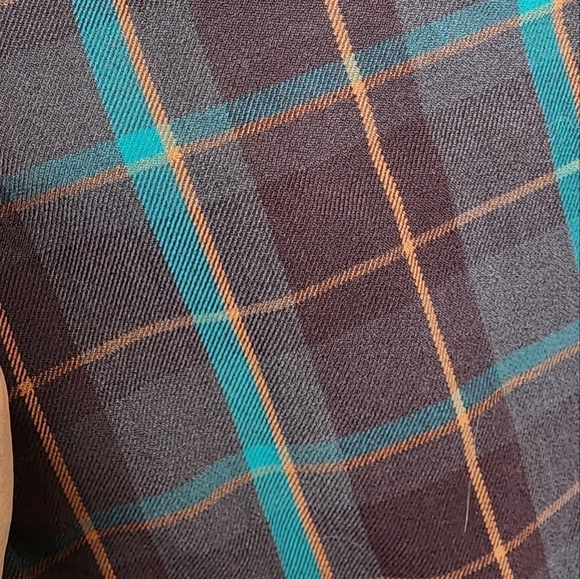 Anthropologie Cartonnier Multicolor Plaid Ankle Trousers 4 - Picture 5 of 7